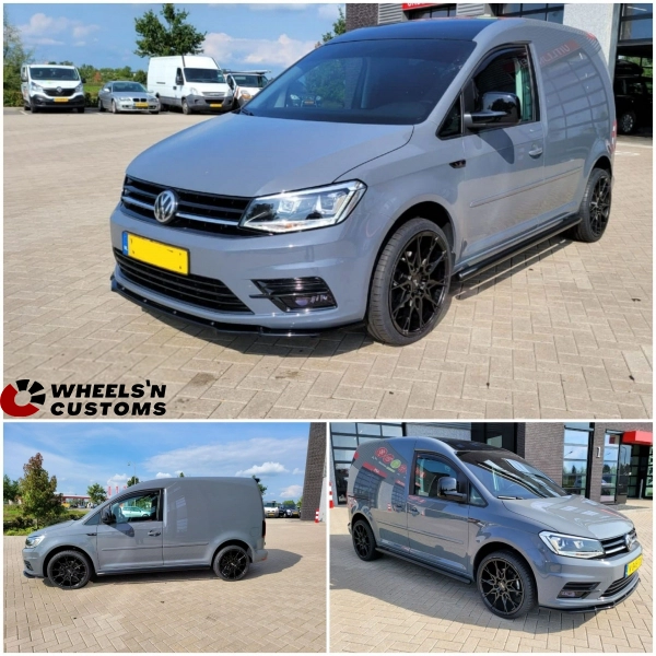 Volkswagen Caddy - 19 inch Nice Staccato Gloss Black - 5x112 8.5J ET42