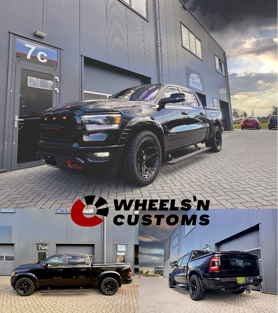 Dodge Ram Night Edition - 22 inch 4Play 4P55 Gloss Black - 6x135 10J ET18