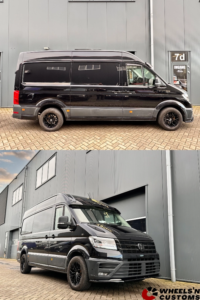 Volkswagen Crafter - 17 inch AXE EX44 Gloss Black - 5x120 7.5J ET40