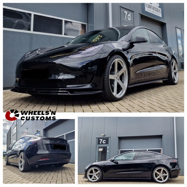Tesla Model 3 - 21 inch Forged RFC Wheels & Customs - 9J ET32 + 10.5J ET38