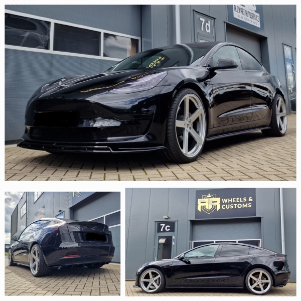 Tesla Model 3 - 21 inch RR Wheels & Customs - 9J ET32 + 10.5J ET38