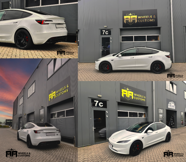 Tesla Model 3 - 20 inch ABS Black - 8.5J + 10.5J ET38