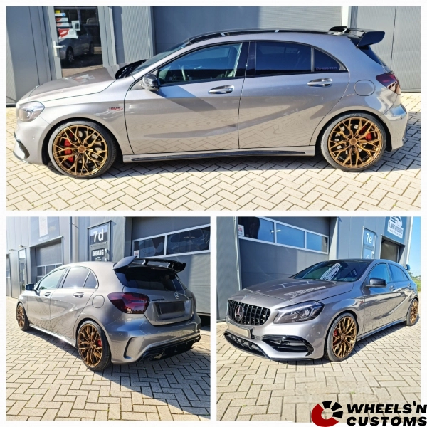  Mercedes A-Klasse W176 AMG - 19 inch Concaver CVR1 Brushed Bronze - 