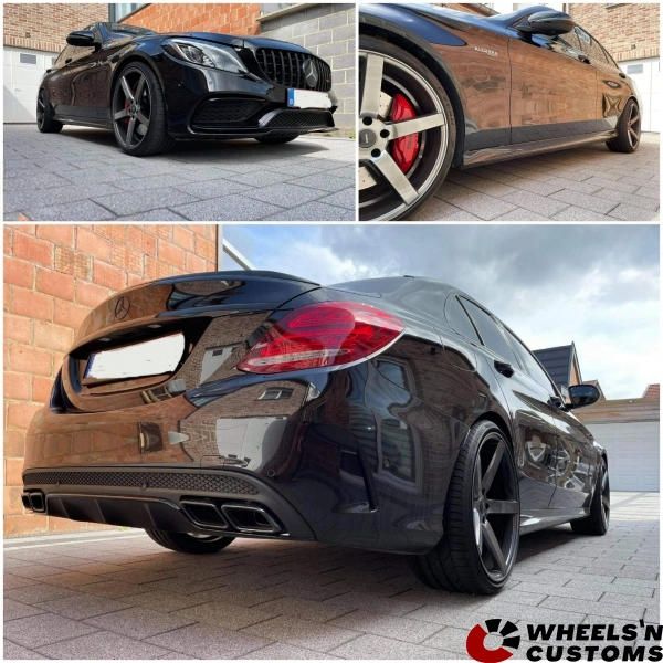 Mercedes-AMG C 43 4Matic - 20 inch JNC Wheels JNC026 Hyper Black - 8.5J ET35 + 9.5J ET35