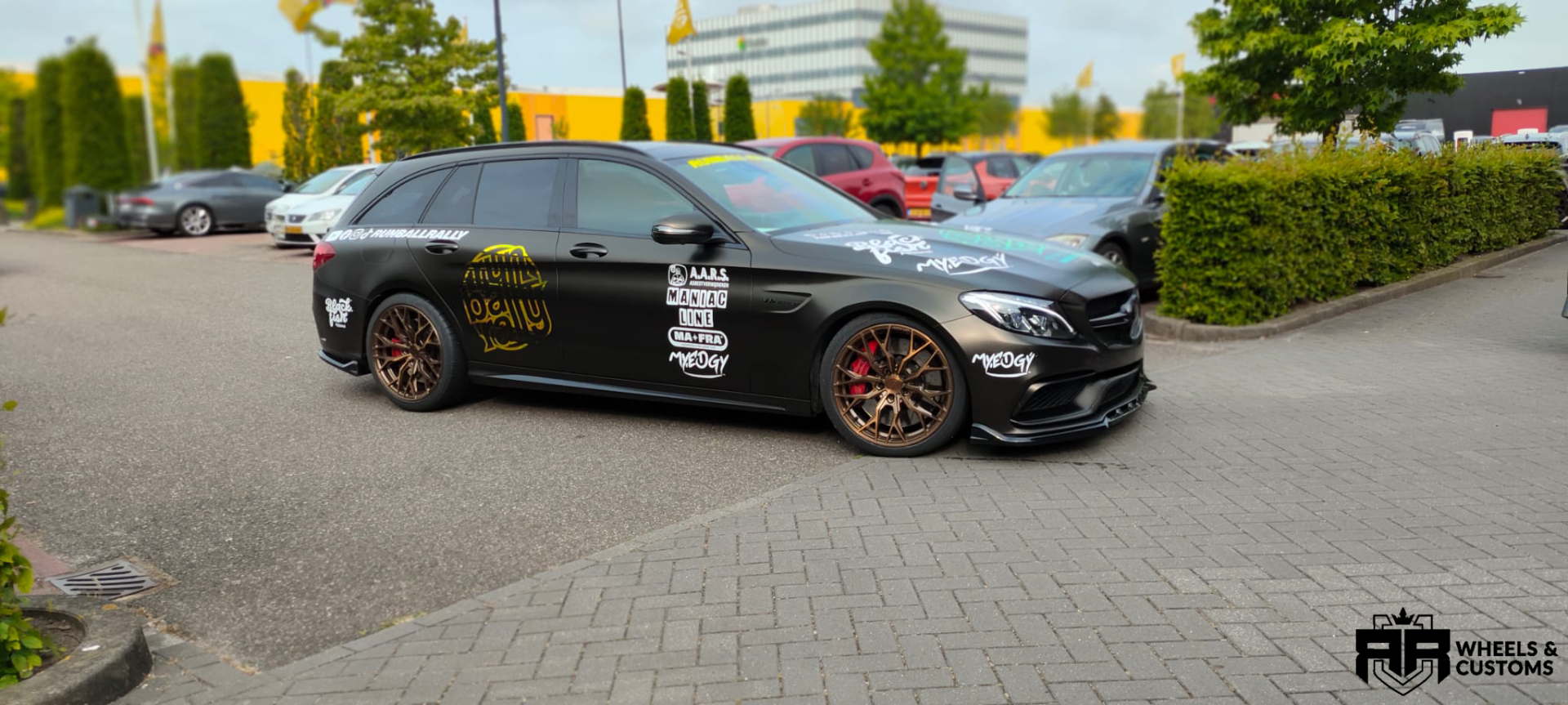 Mercedes C63s estate - 19 inch Concaver CVR1 Brushed Bronze - 8.5J ET35 + 9.5J ET45