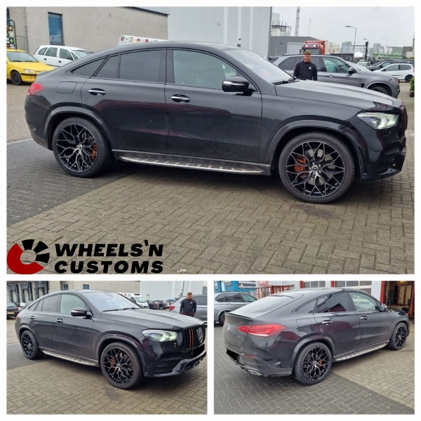 Mercedes GLE Coupe - 22 inch Riviera RF108 - 9J + 10.5J