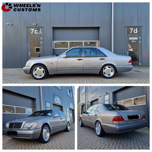 Mercedes W140 - 18 inch Carbonado Vintage - 8.5J + 9.5J ET35