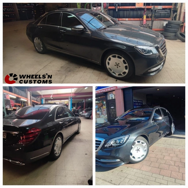 Mercedes W222 - 19 inch JF Luxury Wheels M713 - 9.0J ET40