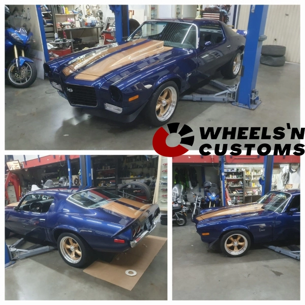 Chevrolet Camaro 1972 - American Racing Wheels VN215 Torq Thurst 2 - 8J + 9J