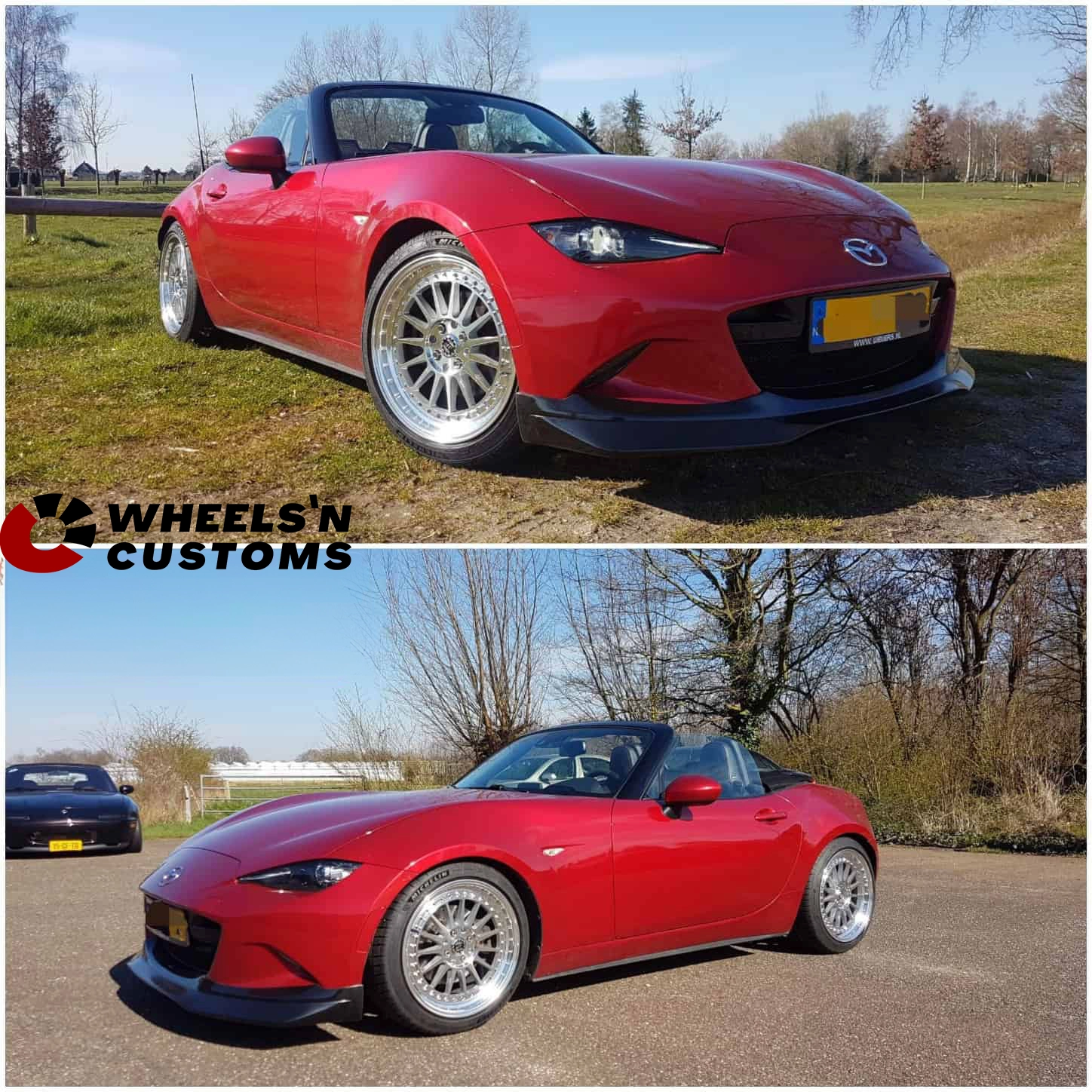 Mazda MX5 - 17 inch JF Luxury Refind spokes TS225 - 4x100 8J