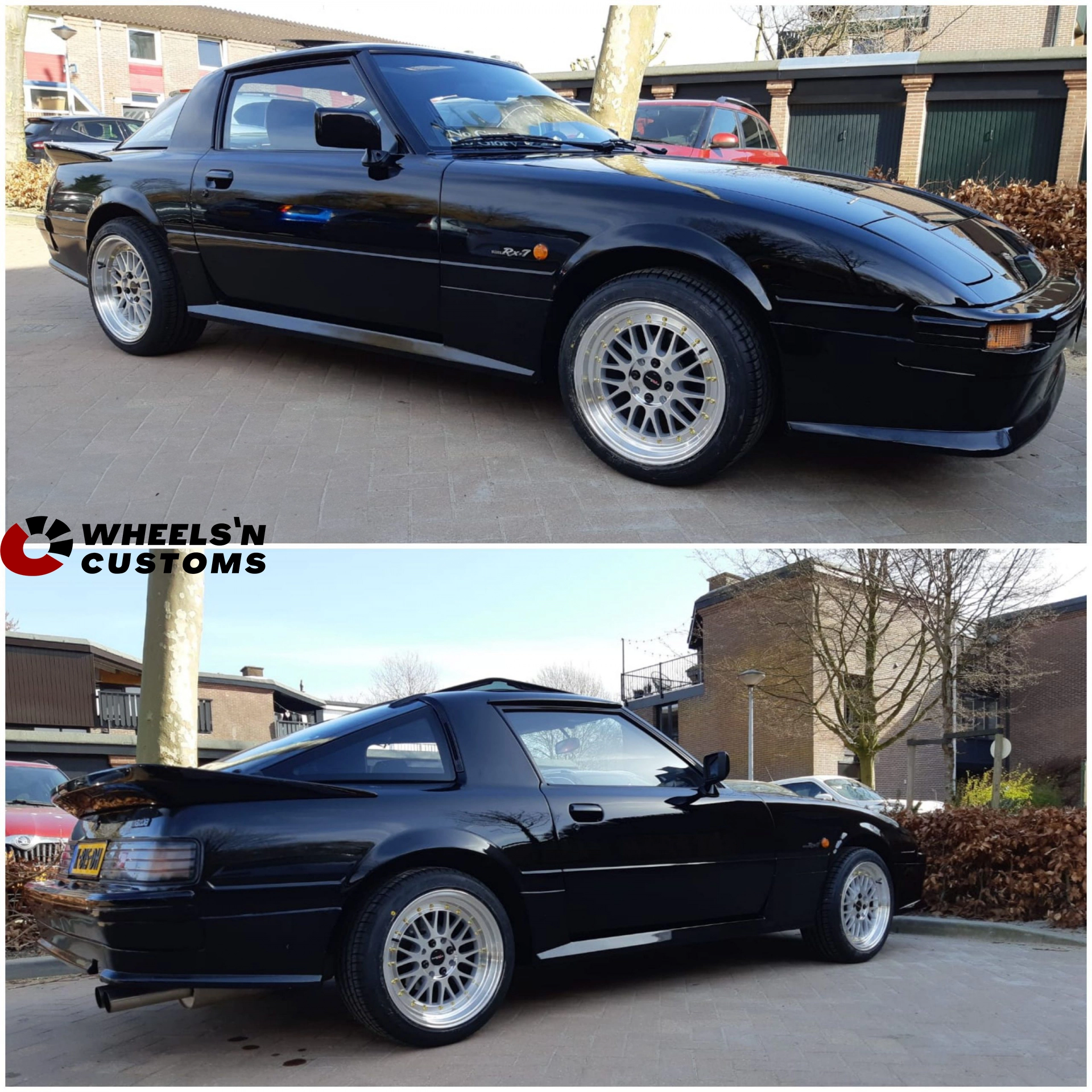 Mazda RX7 1982 - 16 inch Pro Racing - 7.5J ET30 + 8.5J ET30
