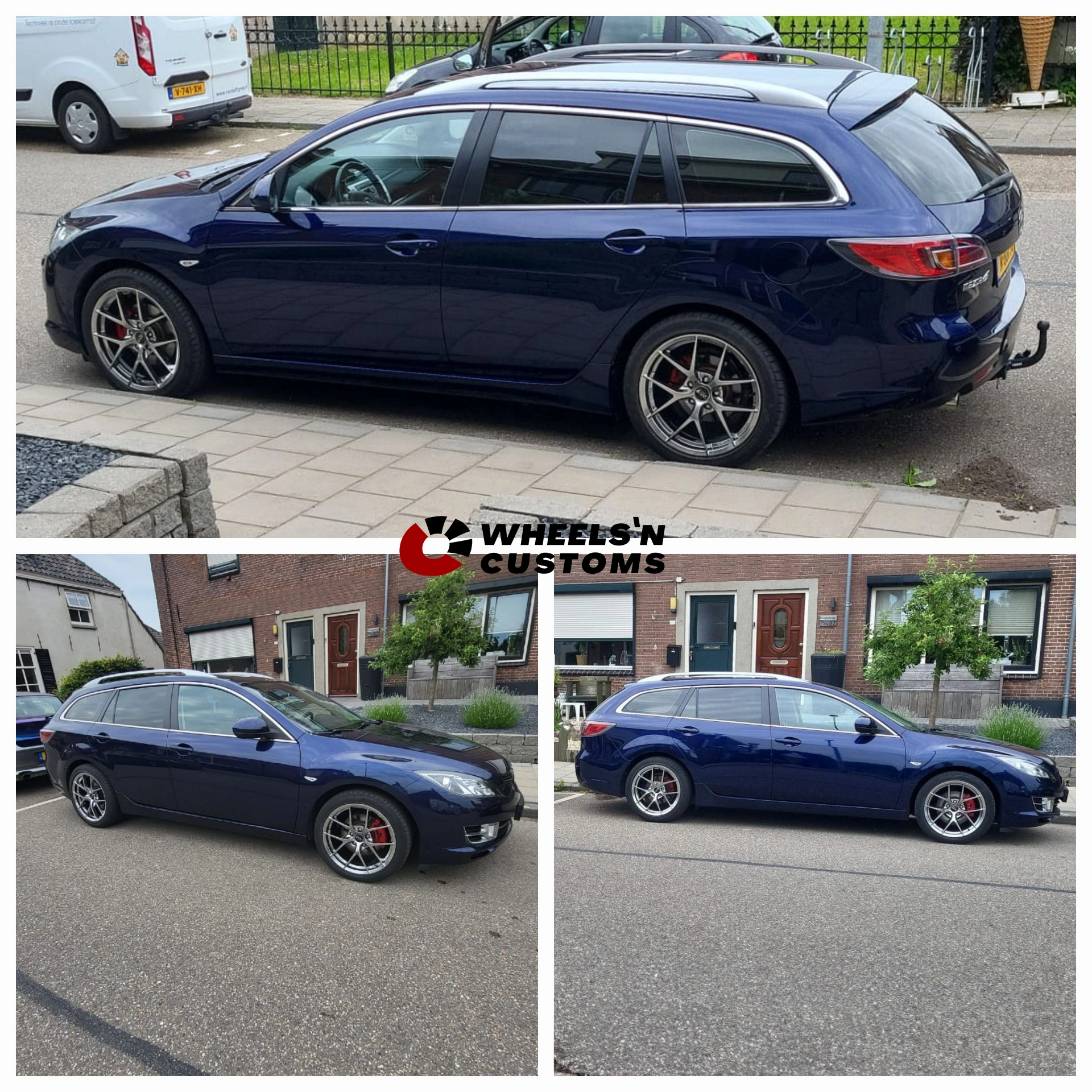 Mazda 6 - 18 inch XVR REW030 Hyper black - 8J ET35