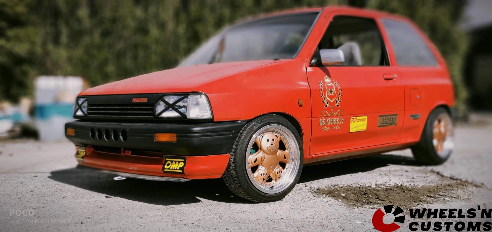 Mazda 121 1st gen - 15 inch Teddy - 8J ET25