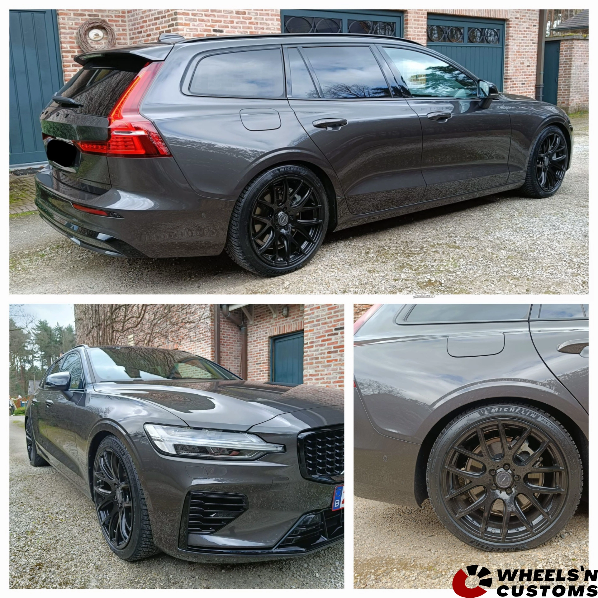 Volvo V60 R-Design - 19 inch Axe CS Lite Gloss Black - 8.5J ET40