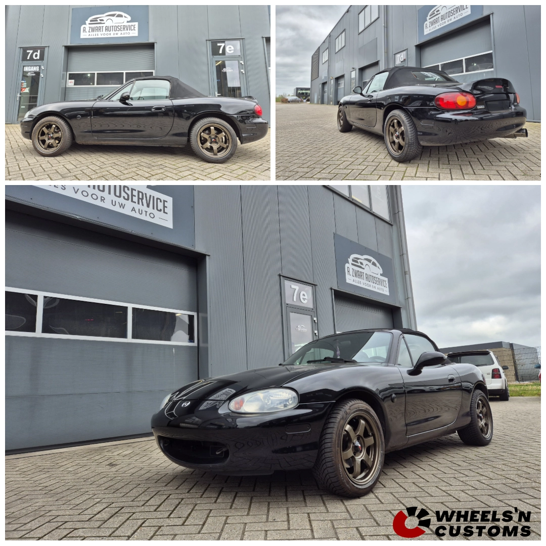 Mazda MX-5 - 15 inch Japan Racing JR3 bronze - 7J ET25