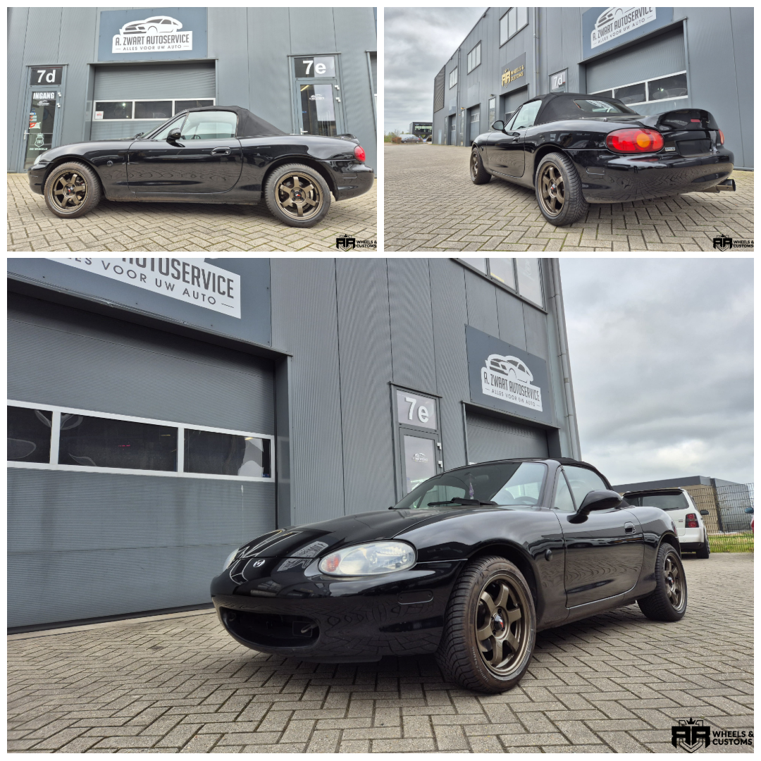 Mazda MX-5 - 15 inch Japan Racing JR3 bronze - 7J ET25