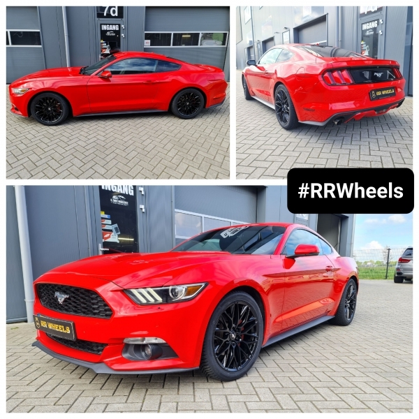 Ford Mustang - 19 inch JF Luxury HRS Matte Black - 