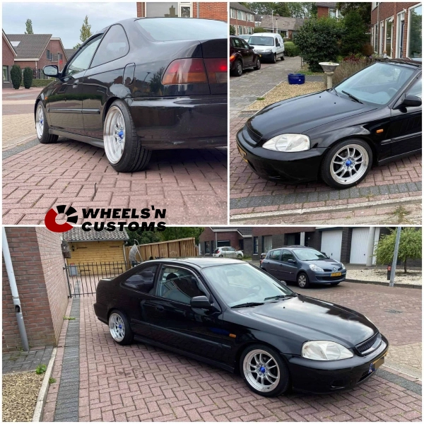 Honda civic coupe - Mugen Forged - 7J ET37 + 8.5J ET30