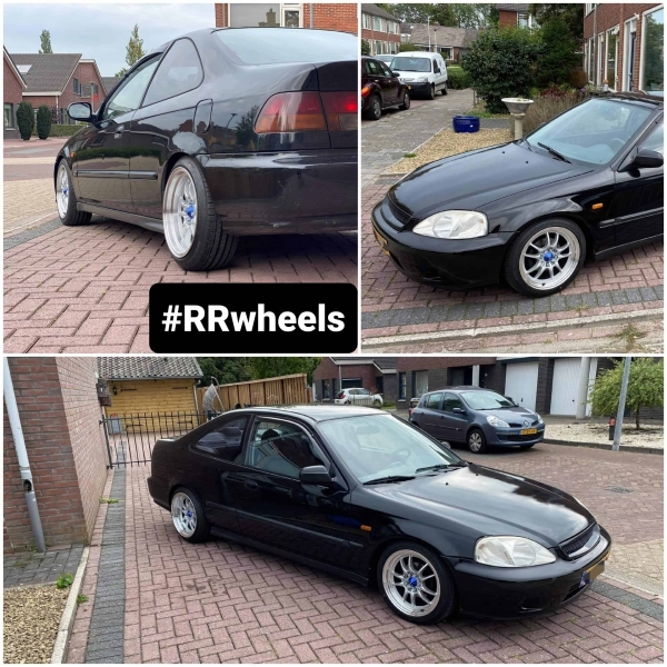 Honda civic coupe - Mugen Forged - 7J ET37 + 8.5J ET30