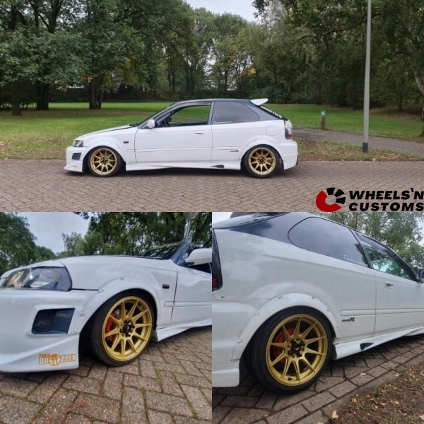 Honda Civic EK - 16 inch - 4x100 7J + 8J ET25