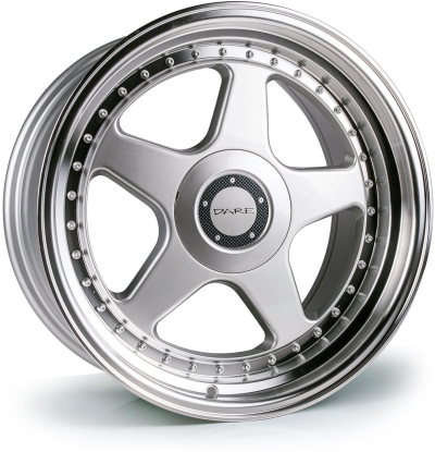 Dare 17x7.5 Dare F5 4x100/108 et35 CB73.1 Silver Polished Lip Dare 17x7.5 Dare F5 4x100/108 et35 CB73.1 Silver Polished Lip