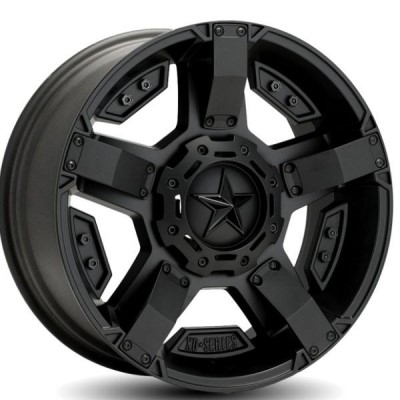 XD Series By KMC Wheels XD Series By KMC Wheels XD811 ROCKSTAR II Matte black w/ accents 17" 5x139.7/5x150 ET-12.0 J9.00 B110.50