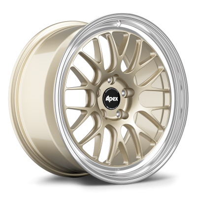 Apex Wheels ML-10RTApex Wheels ML-10RT VW/Audi (Small Bore) 19 inch J waarde9.0 Gloss Motorsport Gold - Machined Lip Forged Apex Wheels ML-10RTApex Wheels ML-10RT VW/Audi (Small Bore) 19 inch J waarde9.0 Gloss Motorsport Gold - Machined Lip Forged